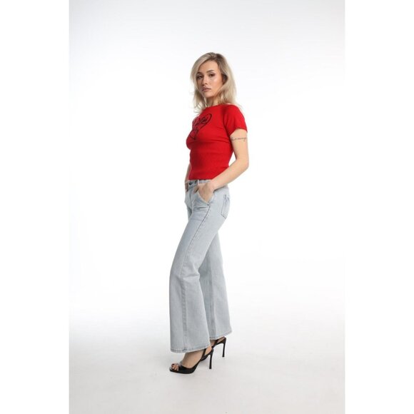 Iconic Eyelet Jeans - Picture 2 of 4